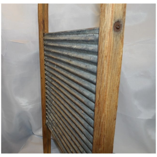 Rare Antique Bent Wood Wash Board - 6