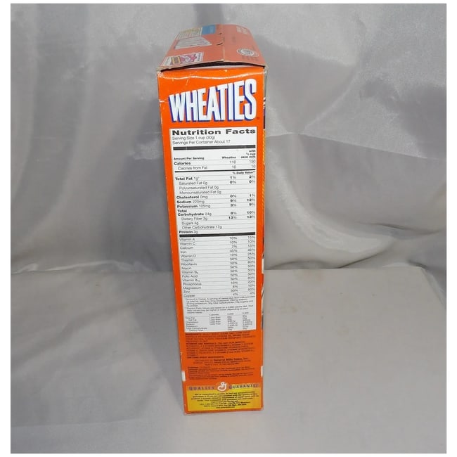 Wheaties NOS Full Box 1995 Emmitt Smith All-Time Rushing Leader - 3