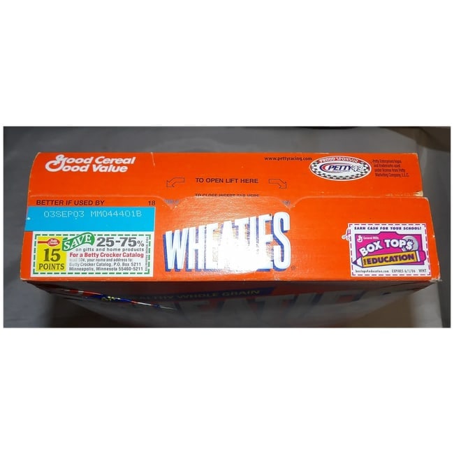 Wheaties NOS Full Box 1995 Emmitt Smith All-Time Rushing Leader - 6