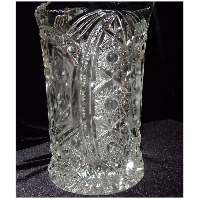 Vintage Imperial Glass "Ohio Mayflower" Pressed Glass Pitcher - 5