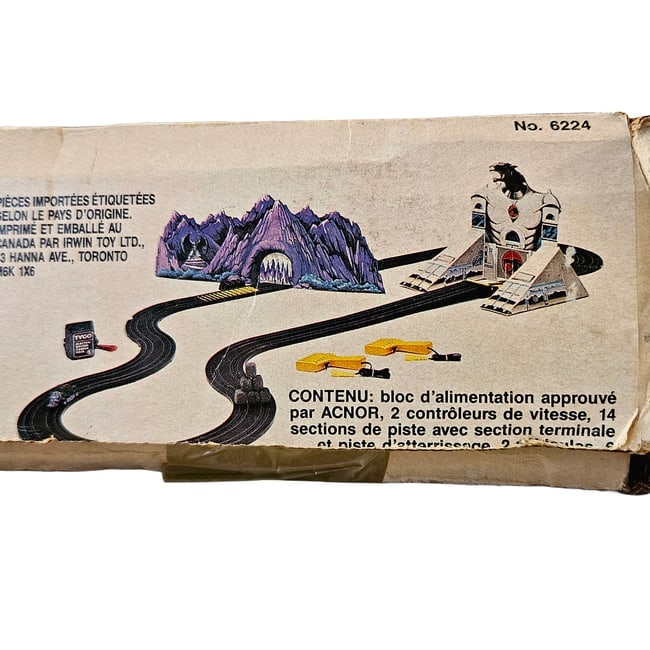1986 Tyco "Race to the Eye of Thundera" Thundercat Slot Car Set. - 6