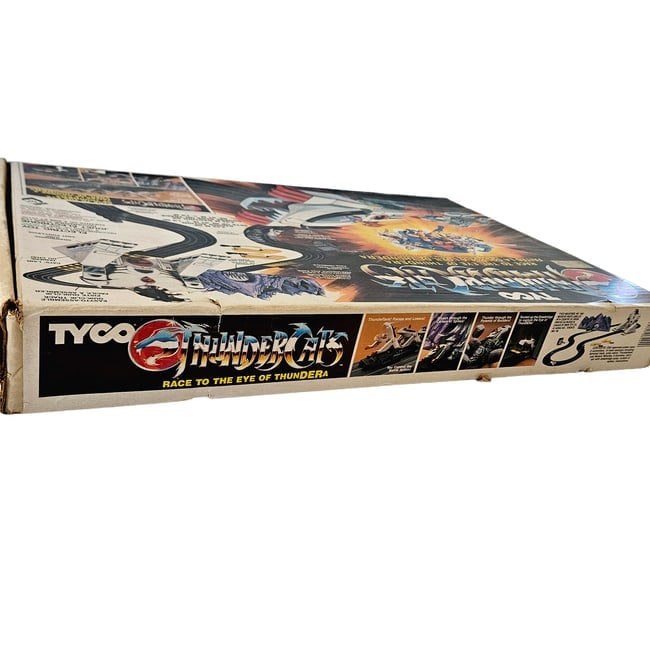 1986 Tyco "Race to the Eye of Thundera" Thundercat Slot Car Set. - 7