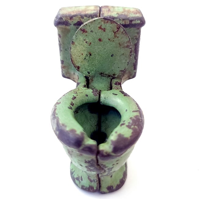 Arcade 1:12 Scale Cast Iron Bathtub & Toilet Set - 4