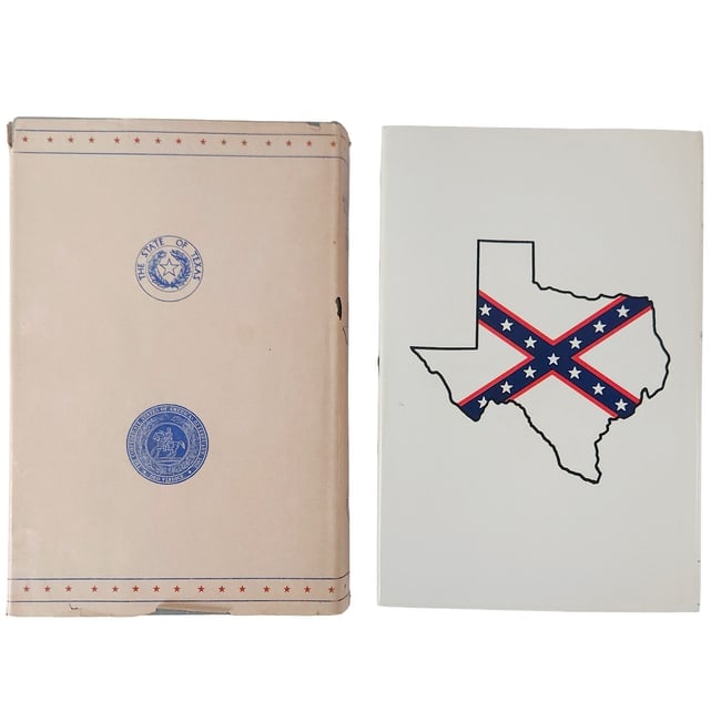 Texas in the War 1861-1865 by Wright & Simpson 1965 SIGNED 1st Edition & 1984 3rd Printing - 2