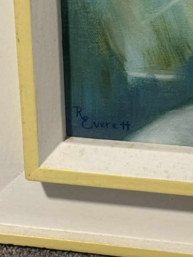 Artist Signed Oil On Canvas Still Life Painting - 3