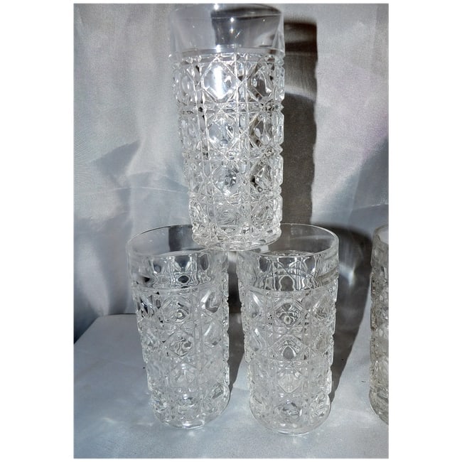 American Cut Lead Crystal AMC13 Criss Cross Cane - 3