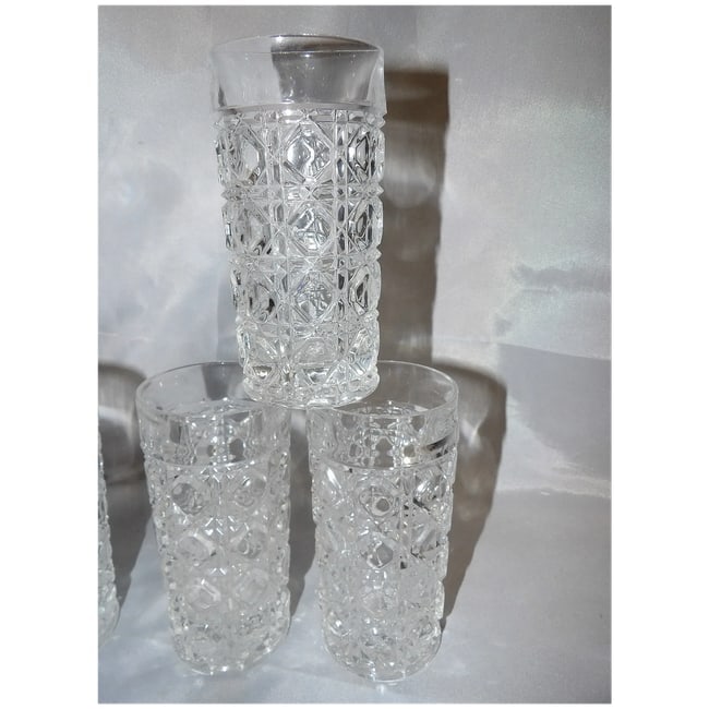 American Cut Lead Crystal AMC13 Criss Cross Cane - 4