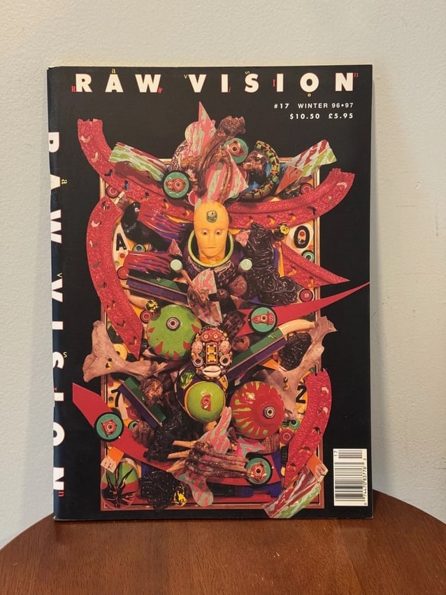 Raw Vision #17 Winter 1996/1997 Art Brut, Outsider Art, Ex Condition
