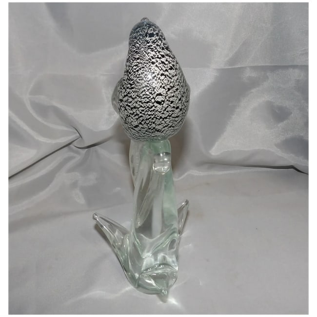 Murano Formia Fischer's Whydah Glass Sculpture from Exotic Birds of the World - 5