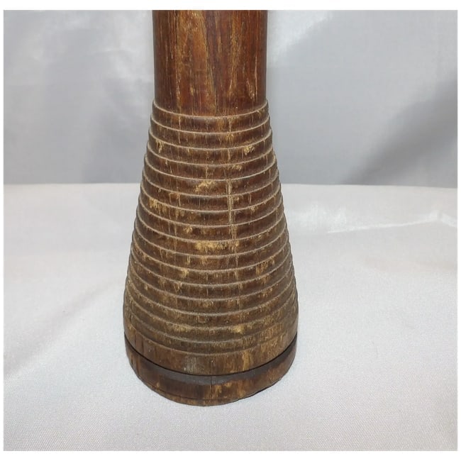 Vintage Wooden Yarn Thread Bobbin Spool 13 3/4" - 4