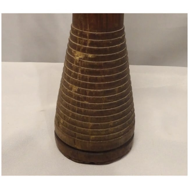 Vintage Wooden Yarn Thread Bobbin Spool 13 3/4" - 7