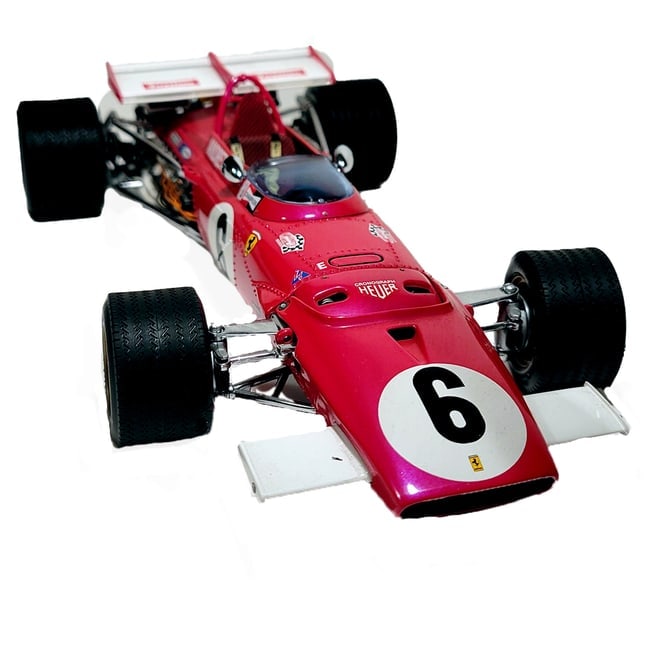 1971 Retired Mario Andretti Exoto Ferrari 312B 1:18 scale model - 2