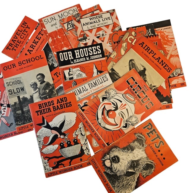 Set of 20 Little Wonder Books 1939-50 Paperback - 3
