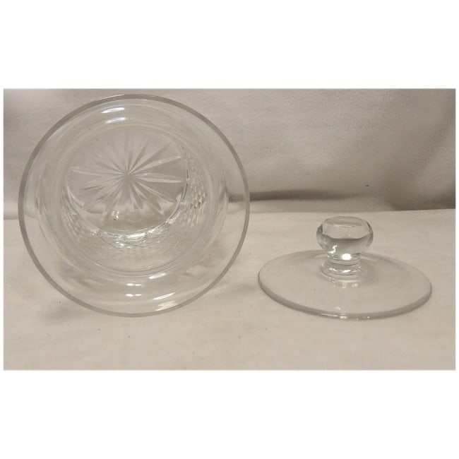 Vintage Galway Fine Irish Crystal Lidded Biscuit Jar - 3