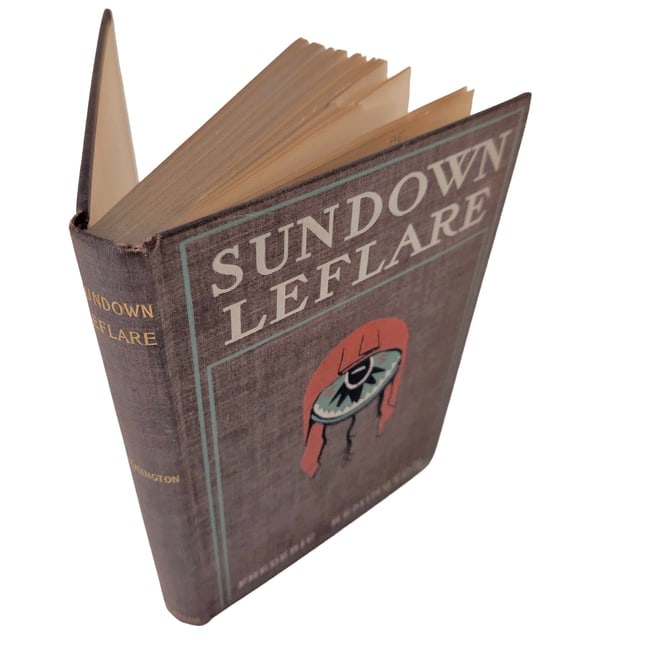Sundown Leflare Written and illustrated by Frederic Remington 1899 First Edition, First Printing. - 7
