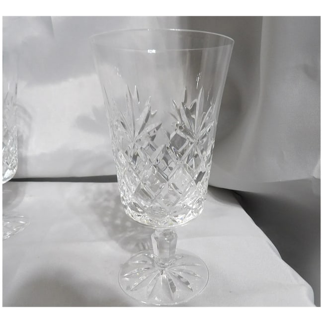 LENOX "Charleston" Iced Tea Glass 6 3/4" Hand Blown Lead Crystal - 6