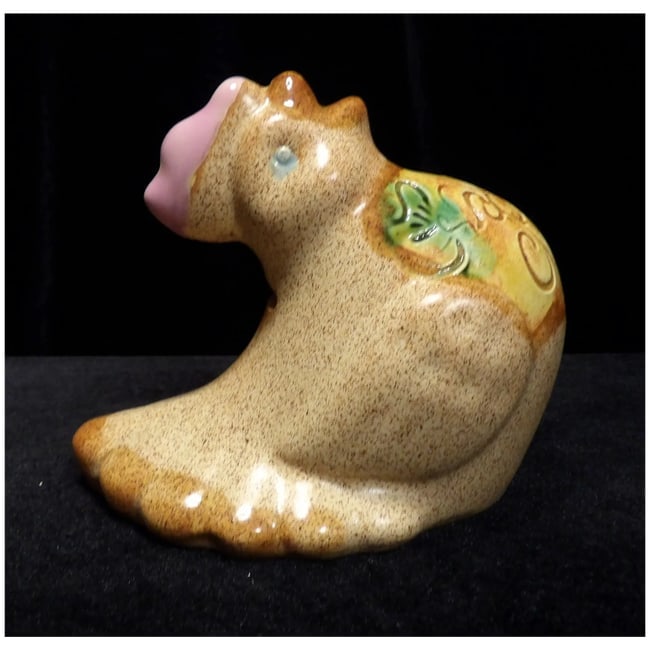 Vallauris Pottery Super Chef Chicken String Dispenser- Made in France - 4