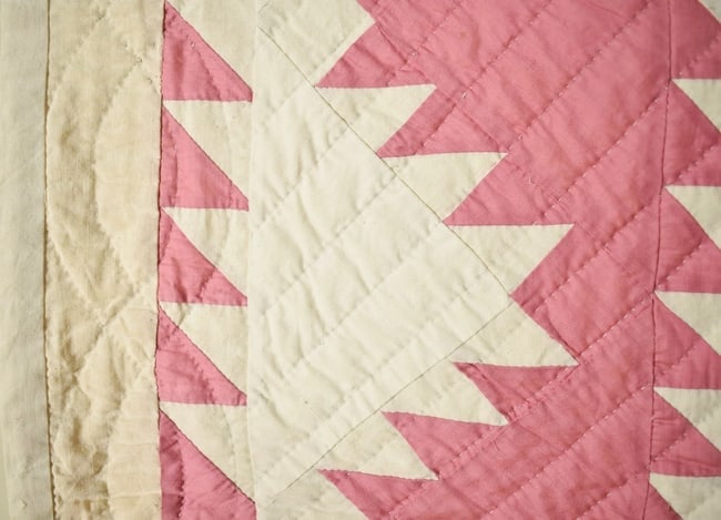 30's Delectable Mountain Quilt - 5