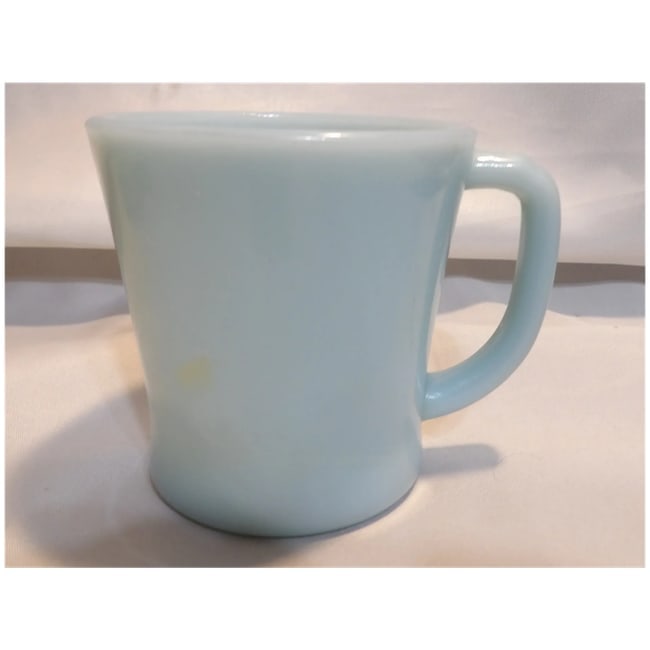 Fire King Delphite (turquoise) Blue Coffee Mug - 2