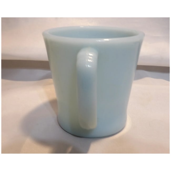 Fire King Delphite (turquoise) Blue Coffee Mug - 3