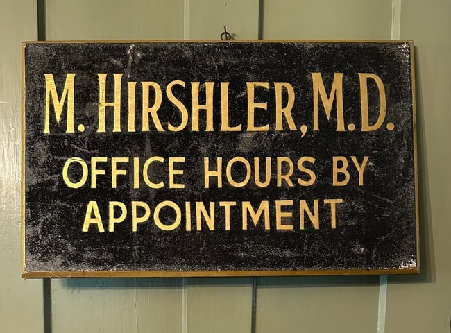 M.D. Doctor's Office Sign - 5