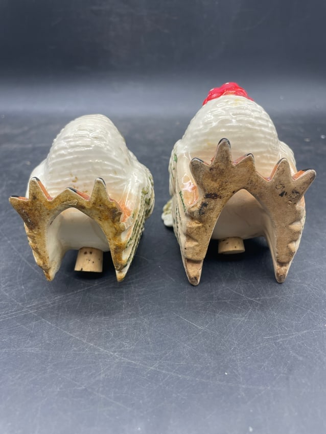 Vintage Ceramic Turkey Salt and Pepper Shaker Set Thanksgiving Decor - 7