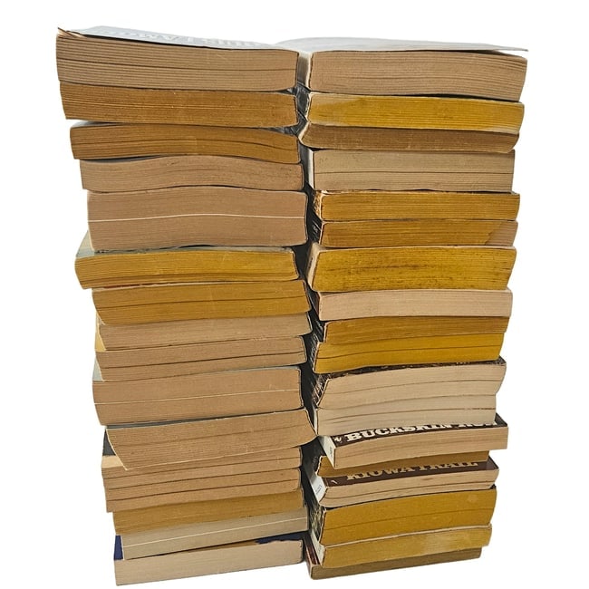 Louis L 'Amour Large Lot Paperback Books - 2