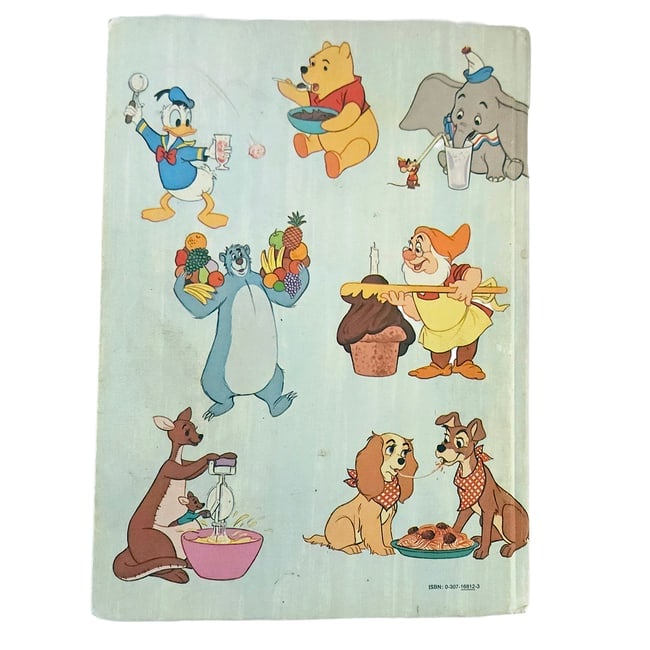 Walt Disney Mickey Mouse Cook Book 1975 First Edition - 2
