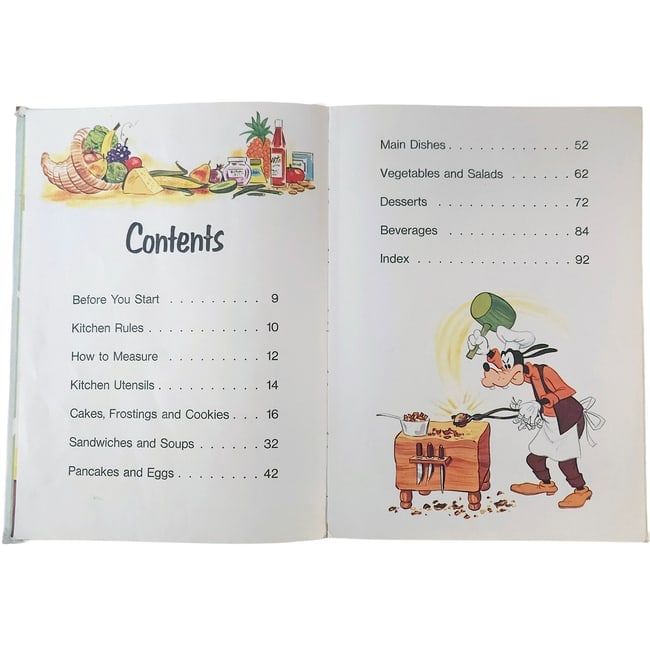Walt Disney Mickey Mouse Cook Book 1975 First Edition - 5