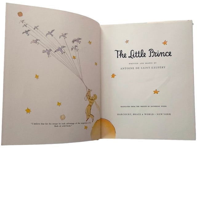 The Little Prince Antoine De Saint Exupery 1970-s HC DJ - 3