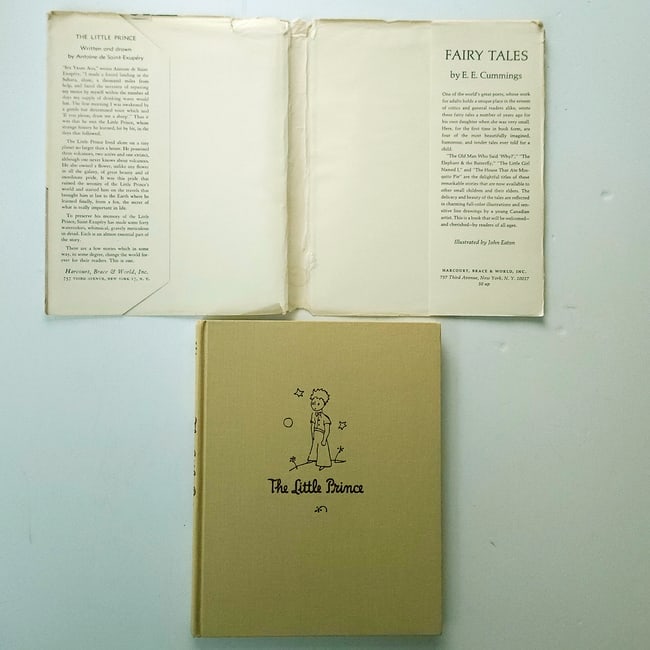 The Little Prince Antoine De Saint Exupery 1970-s HC DJ - 8