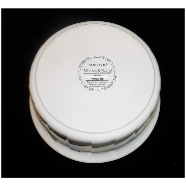 7 1/2" Souffle Amapola Pattern by Villeroy & Boch - 5