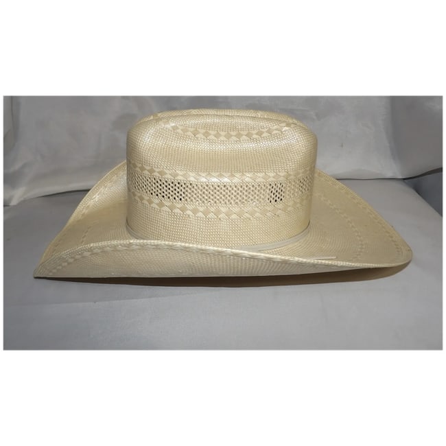 American Hat Company American Para Panama Straw Cowboy Hat Size 7 NOS - 4
