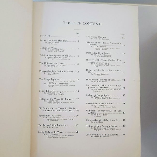 1922 1st Edition "The New Encyclopedia of Texas" Texas Historical Society Two volume set - 6