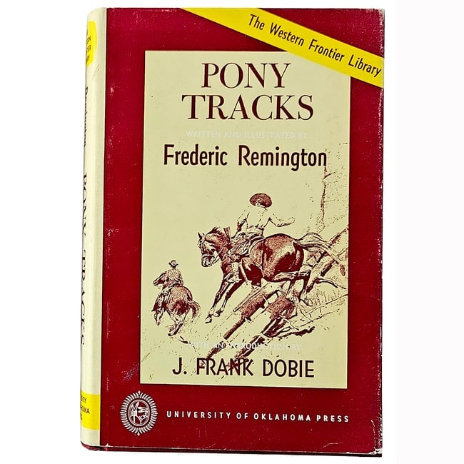Frederic Remington Pony Tracks and Hiawatha Book Bundle - 2