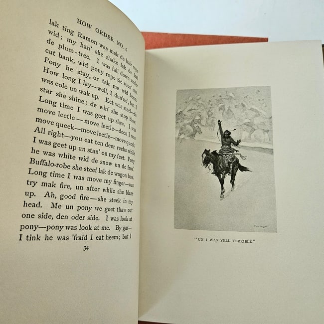 Frederic Remington Pony Tracks and Hiawatha Book Bundle - 4