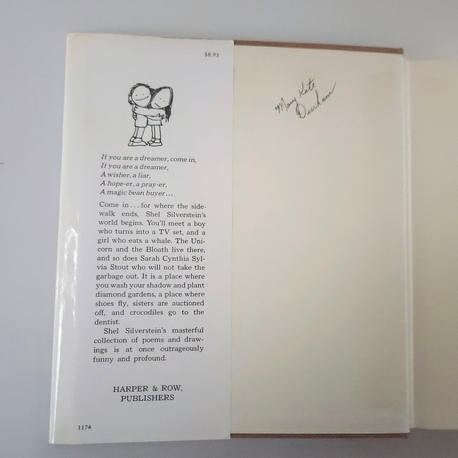 Two Shel Silverstein Hard Cover First Edition; Early Printing Books - 13