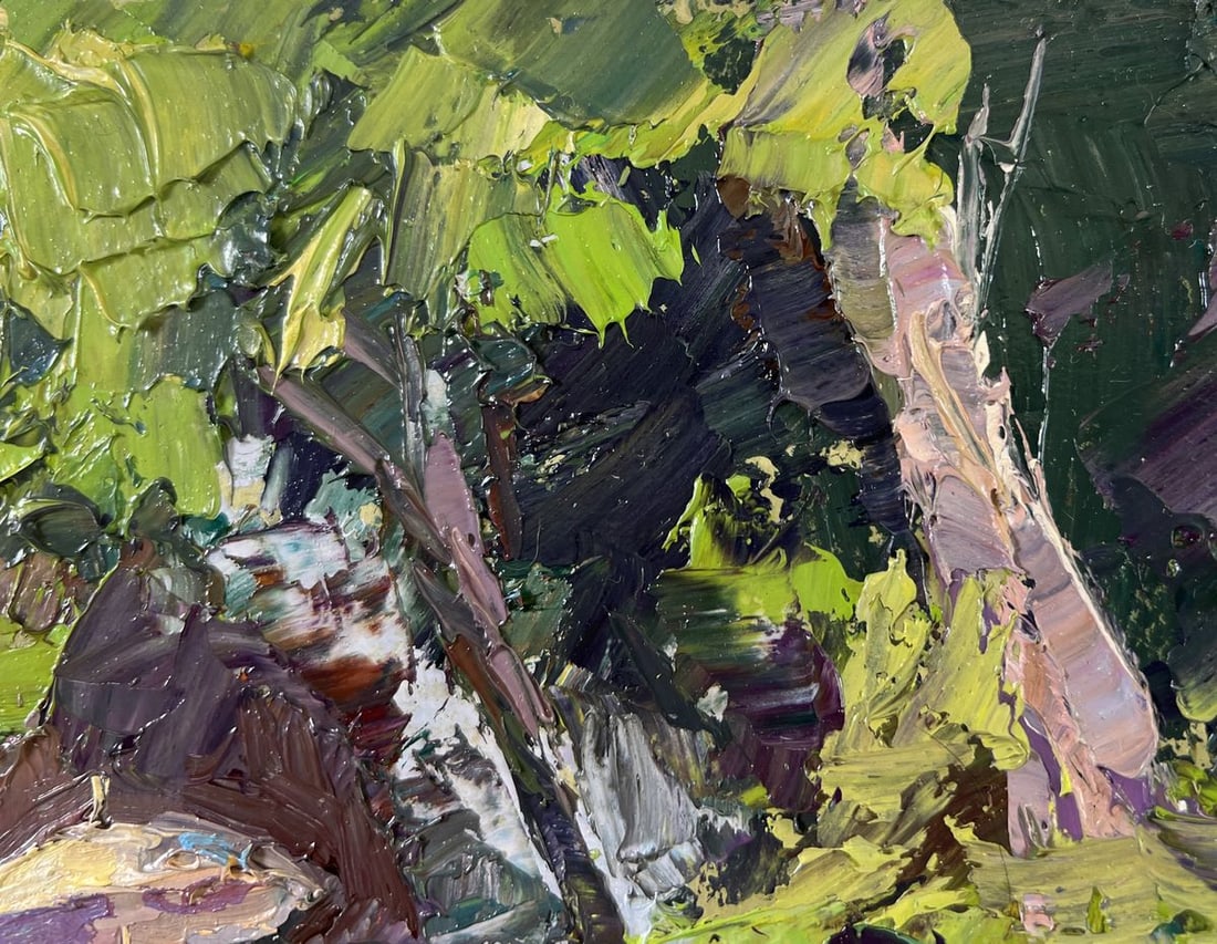 Oil painting Summer vacation Boris Serdyuk - 4
