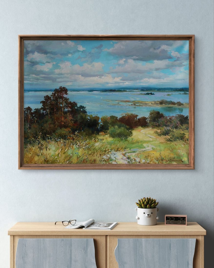 Oil painting June's quiet walls Yuriy Suprunchuk - 3