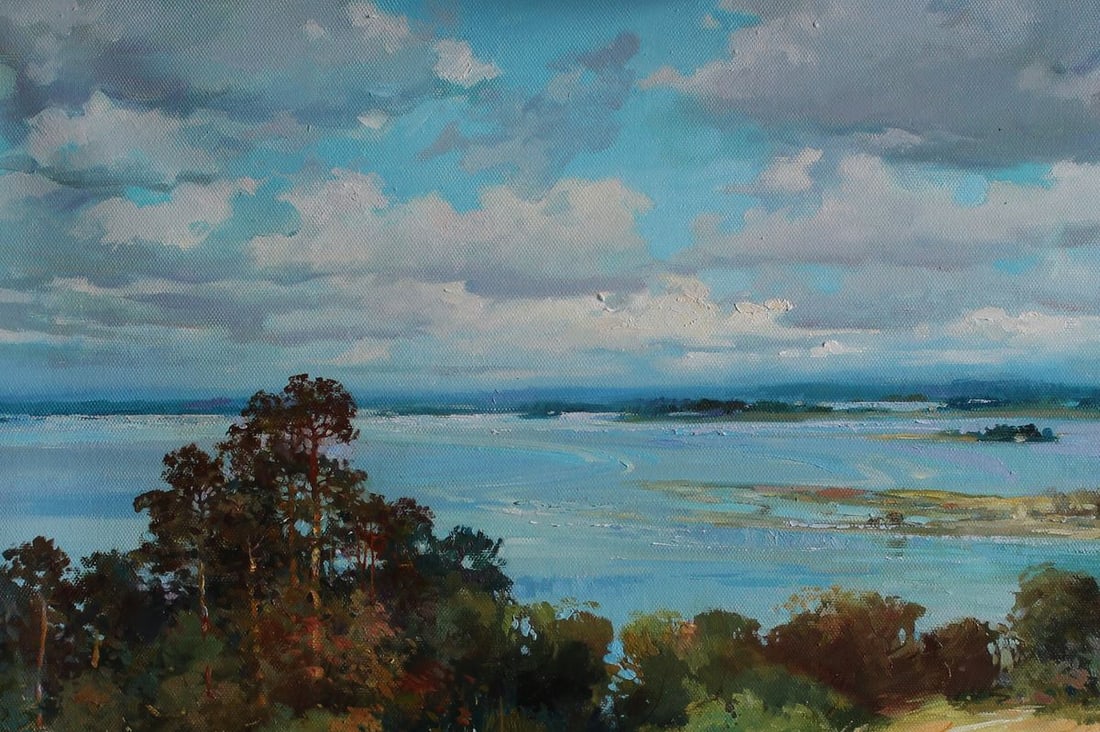 Oil painting June's quiet walls Yuriy Suprunchuk - 4