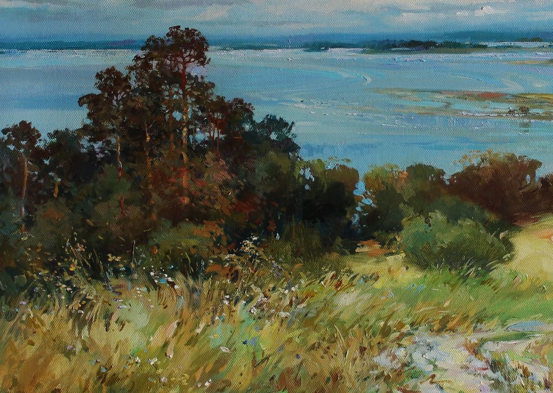 Oil painting June's quiet walls Yuriy Suprunchuk - 6