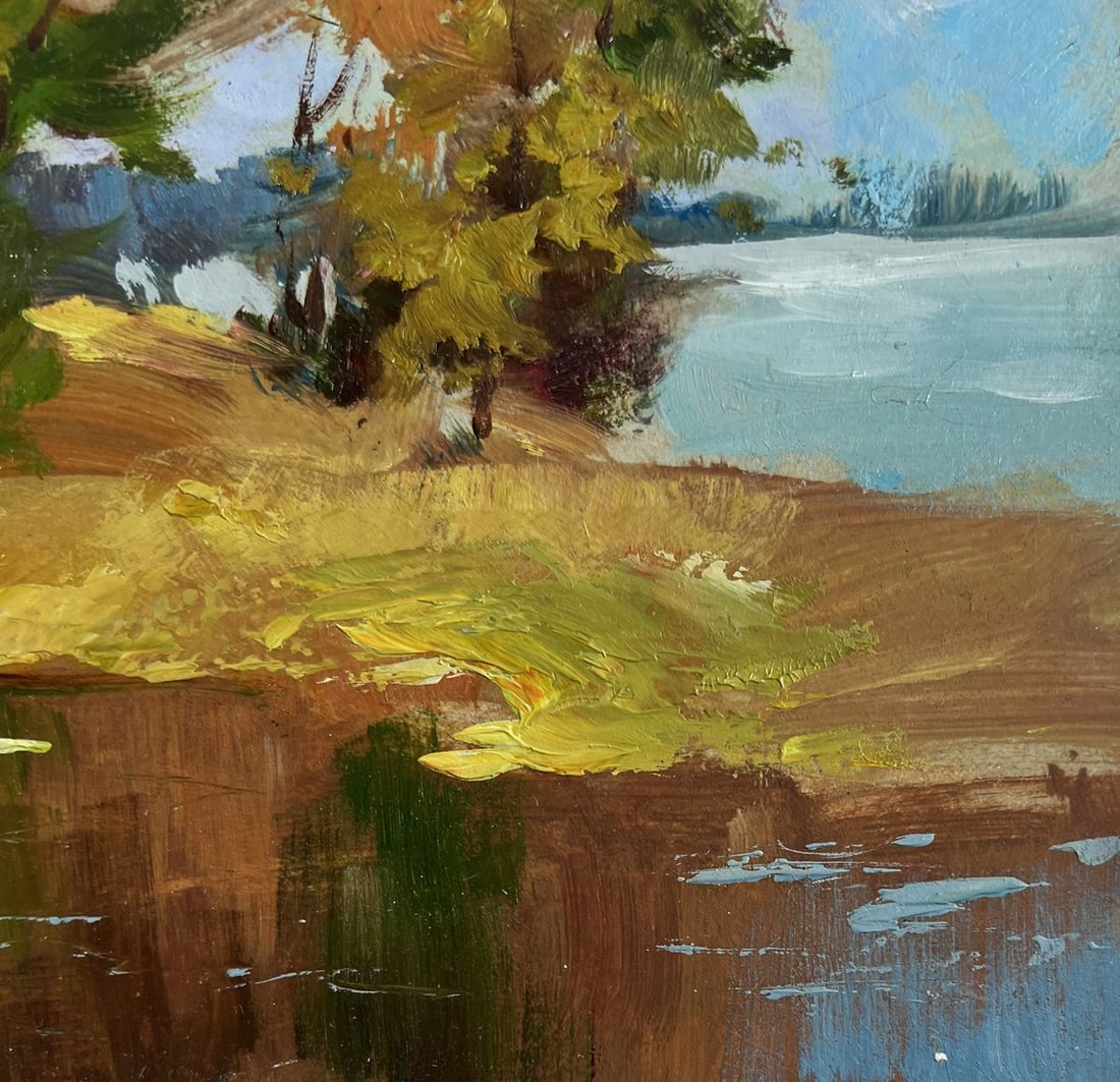 Oil painting Autumn melancholy Yuriy Suprunchuk - 7