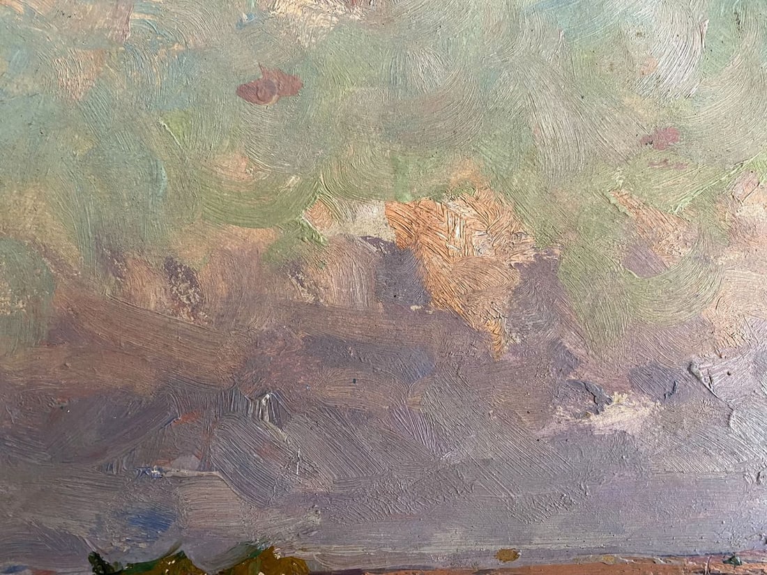 Oil painting Quiet evening Fomin Anatoly Nikiforovich - 5