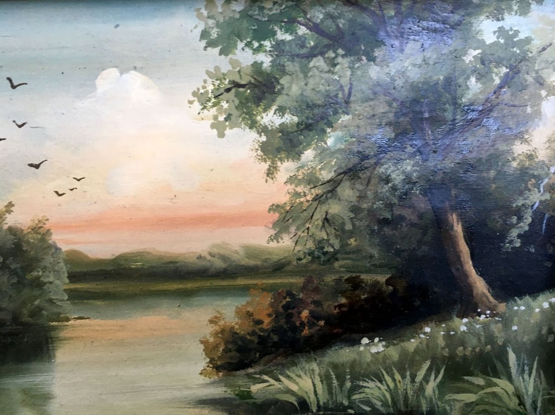Oil painting Summer day Boroshnev M. - 5