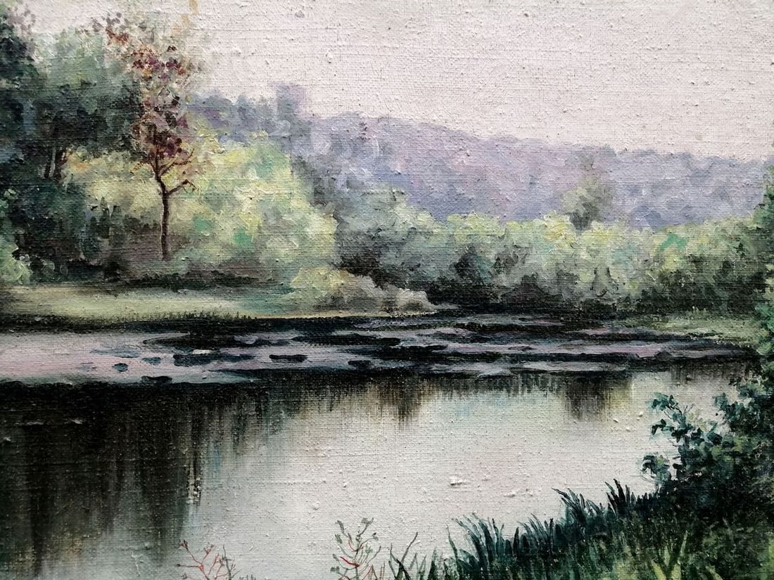 Oil painting Far from everyone Unknown artist - 3