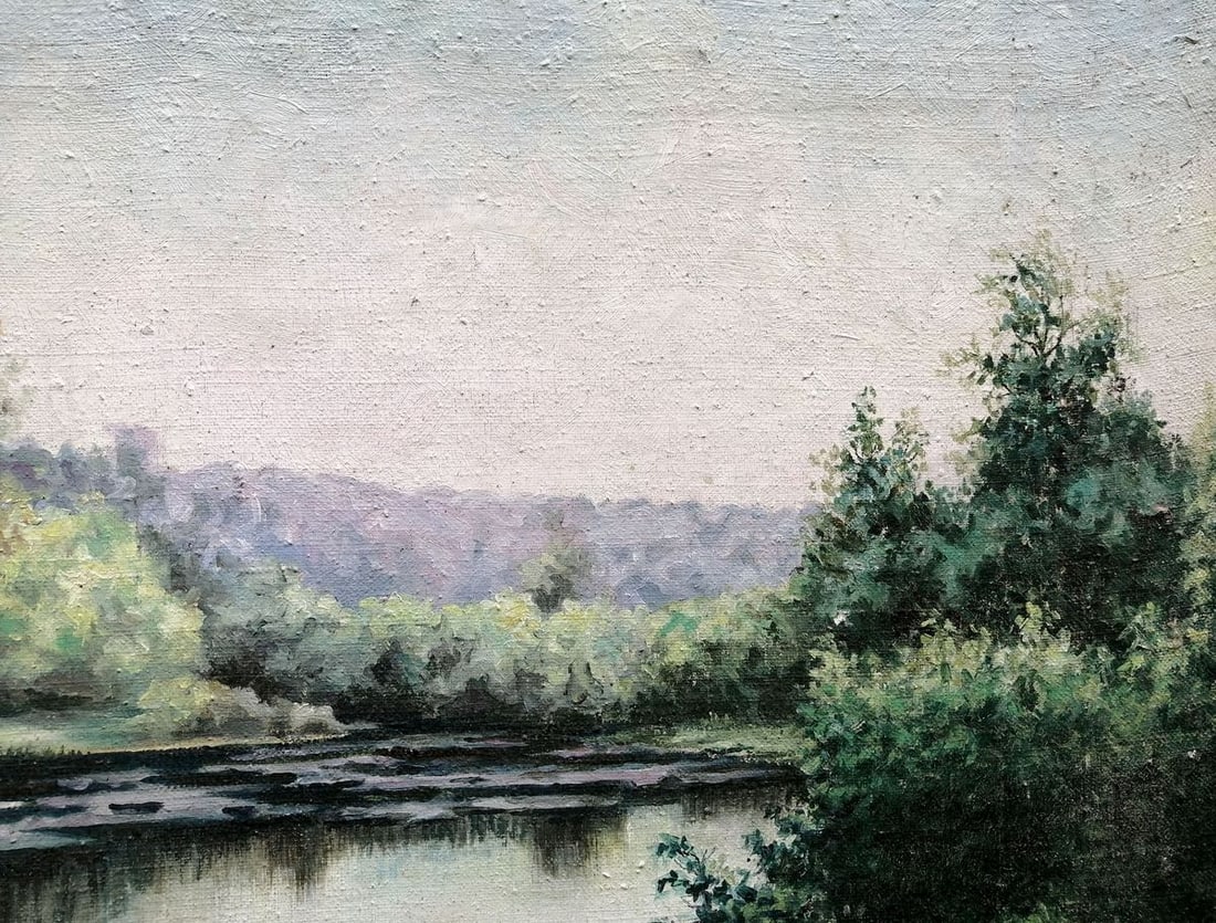 Oil painting Far from everyone Unknown artist - 4