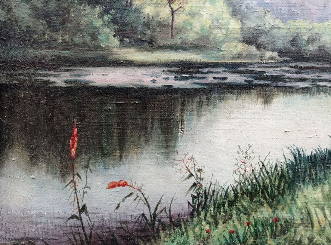 Oil painting Far from everyone Unknown artist - 6