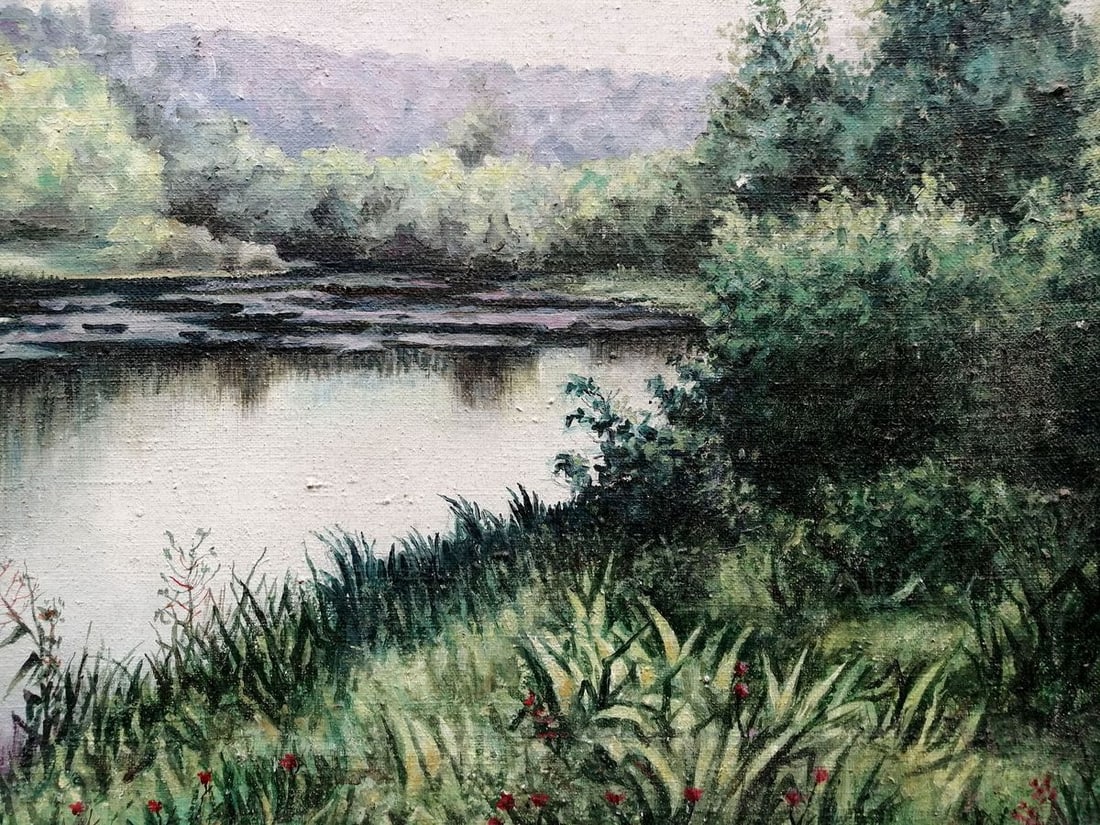 Oil painting Far from everyone Unknown artist - 7