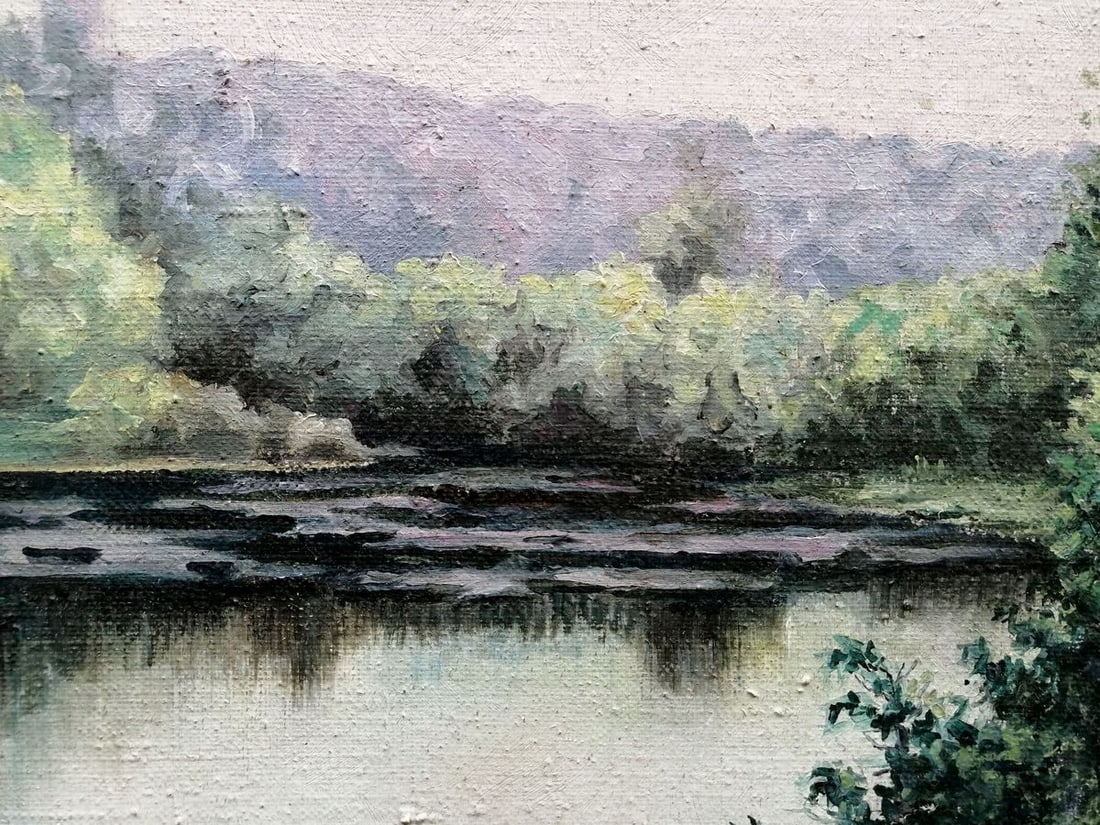 Oil painting Far from everyone Unknown artist - 8