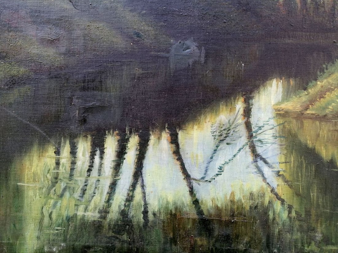 Oil painting In the thick of the forest Tolkach Anatoliy Illarionovich - 8